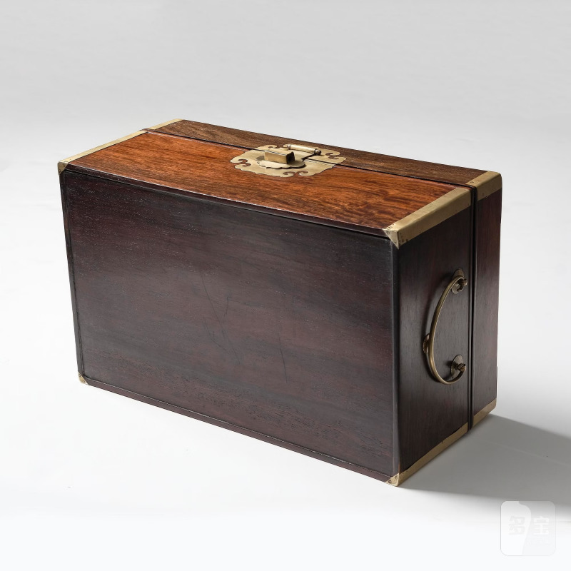A Zitan document box, - 图9